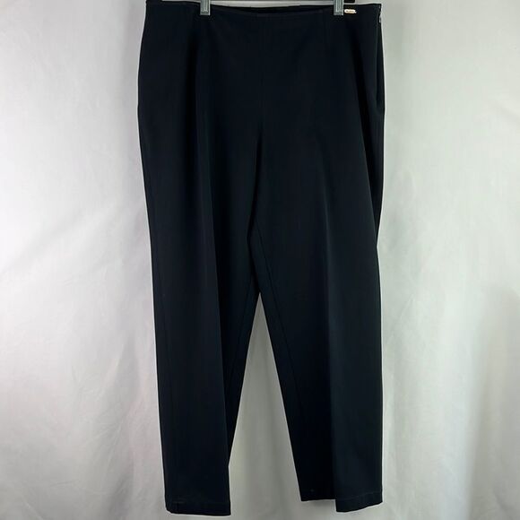 St John Black Trousers with Stretch
